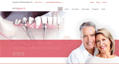 Desktop Screenshot of dentalexperts.ro