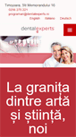 Mobile Screenshot of dentalexperts.ro